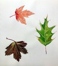 herfstbladeren aquarel 2021